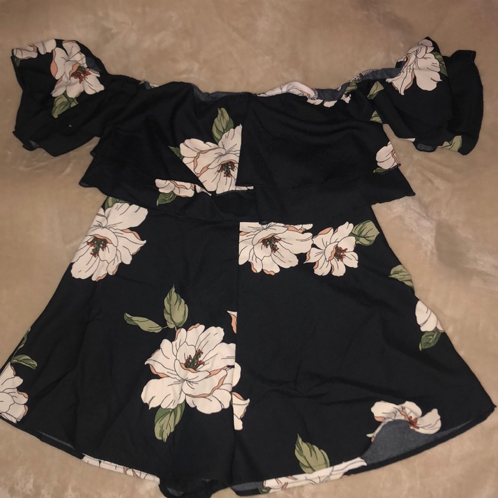 Fashion Nova Off The Shoulder Romper